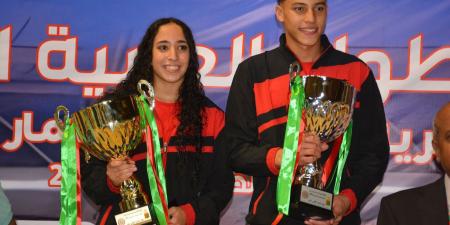 وزير الشباب يُهنئ الاتحاد المصري للسباحة بلقب البطولة العربية الرابعة للألعاب المائية بالمغرب - هرم مصر