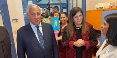 وزيرا خارجية فلسطين وإيطاليا يدعوان لتكثيف الجهود الدولية لوقف الحرب في غزة - هرم مصر