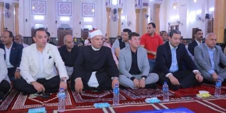 الاحتفال بالمولد النبوي الشريف بمسجد البحر بدمياط - هرم مصر