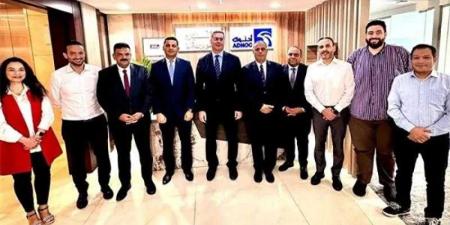 وزير البترول والثروة المعدنية يتفقد مقر شركة إنبي في أبوظبي - هرم مصر