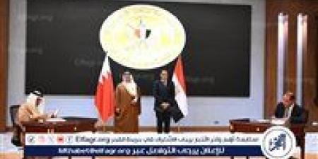 مصر والبحرين توقعان 8 وثائق لتعزيز الشراكة الاستراتيجية في الاستثمار والتجارة والتنمية - هرم مصر