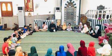 جلسات النشاط الصيفي للأطفال من مساجد السويس - هرم مصر