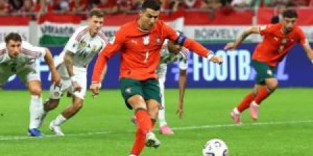 رونالدو يعادل رقماً قياسياً تاريخياً أمام المجر - هرم مصر