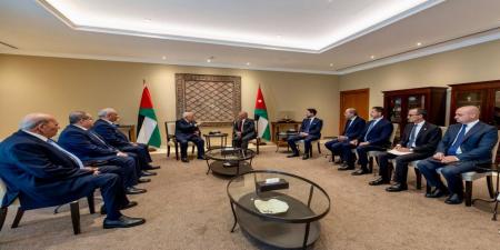 الملك يؤكد لدى استقباله الرئيس عباس دعم الأردن الراسخ للأشقاء الفلسطينيين - هرم مصر
