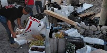 بالفيديو والصور .. بلدية الزرقاء تنفذ حملة لإزالة المعرشات قرب جسر الكلية العسكرية - هرم مصر