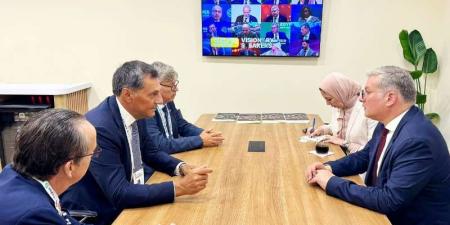 وزير البترول يبحث مع رئيس إنرجين اليونانية الاستفادة من التكنولوجيا - هرم مصر