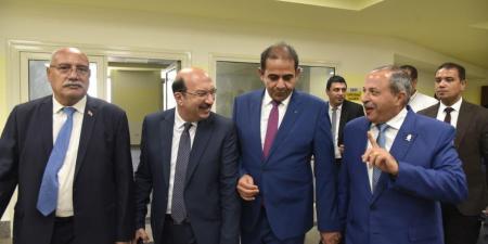 افتتاح تجريبي لمستشفى بورسعيد الجامعى - هرم مصر