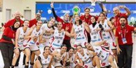 منتخب ناشئات السلة يواجه تنزانيا في ربع نهائي الأفروباسكت - هرم مصر