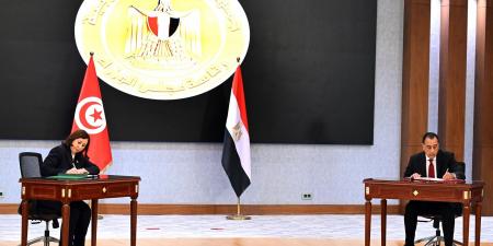 رئيسا وزراء مصر وتونس يشهدان توقيع 8 وثائق في عدد من المجالات - هرم مصر