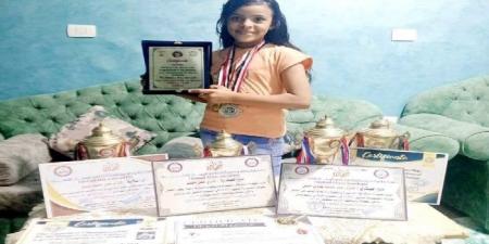 كنزي.. الطفلة المعجزة من الفيوم تتحدى الآلة الحاسبة وتحصد الذهبية العالمية - هرم مصر