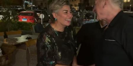 بحضور بوسي شلبي ومفيدة.. أول ظهور للمخرج عمر زهران بعد خروجه من السجن - هرم مصر