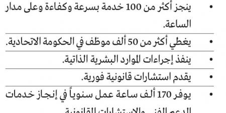 إطلاق مساعد الموارد البشرية الذكي في حكومة الإمارات - هرم مصر
