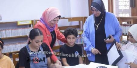 الصديق تتفقد لجان تحكيم مبادرة "مواهب دمياط"  - هرم مصر