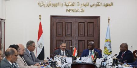 معهد البحوث الفلكية يبحث التعاون مع وزير المعادن بجمهورية السودان - هرم مصر
