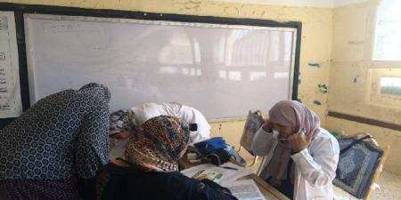 الكشف على 1639 مواطن في قافلة طبية مجانية بوادي النطرون - هرم مصر