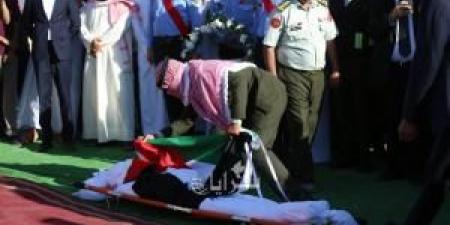 تشييع جثمان الفريق الركن المتقاعد عواد الخالدي إلى مثواه الأخير في المفرق .. صور - هرم مصر