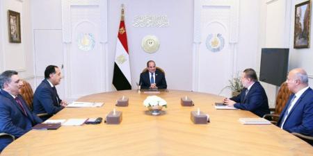 تفاصيل اجتماع الرئيس السيسى لمتابعة جهود خفض التضخم وزيادة الموارد الدولارية.. فيديو - هرم مصر