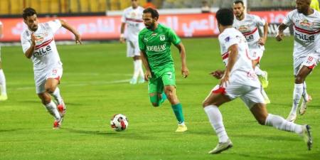 شوط الأهداف الضائعة.. الزمالك يتقدم أمام المصري بهدف الدباغ - هرم مصر
