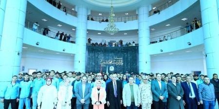 بمشاركة طلاب التربية العسكرية.. جامعة كفر الشيخ تعزز المسؤولية المجتمعية بحملة تبرع بالدم - جريدة هرم مصر
