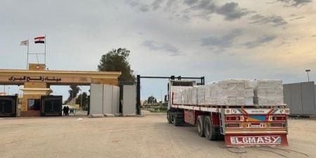 الهلال الأحمر المصري يطلق قافلة «زاد العزة» 121 إلى غزة - جريدة هرم مصر