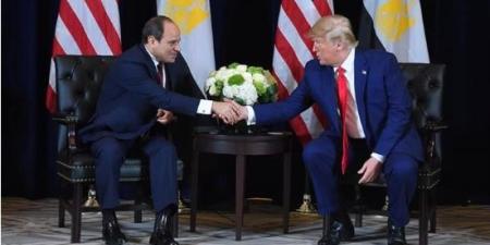 ترامب: نقدر ما فعله الرئيس السيسي من أجل غزة ونريد السلام في الشرق الأوسط - جريدة هرم مصر