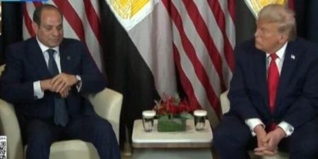 ترامب: لدينا علاقات رائعة وناجحة مع مصر - جريدة هرم مصر