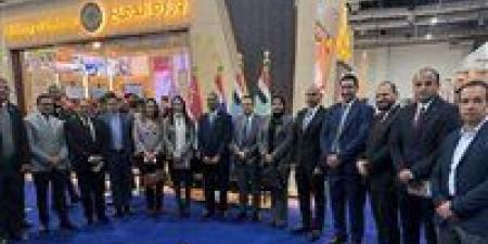 وفد تنسيقية شباب الأحزاب والسياسيين يشارك في افتتاح الدورة السابعة والخمسين لمعرض القاهرة الدولي للكتاب - جريدة هرم مصر