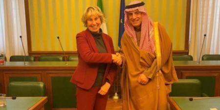 السعودية وإيطاليا تبحثان العلاقات الثنائية بين البلدين وأوجه التعاون المشترك - جريدة هرم مصر