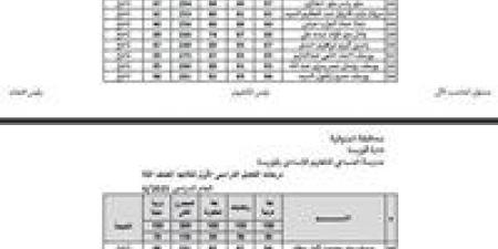 رابط نتيجة الصف الثالث الإبتدائي 2026 بالرقم القومي.. بعد إعلانها في المدارس - جريدة هرم مصر