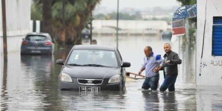 فيضانات غير مسبوقة تضرب تونس: 4 قتلى واستمرار تعليق الدراسة - جريدة هرم مصر