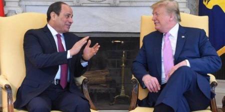 السيسي: أشكر الرئيس ترامب على دعم مصر في قضية سد النهضة - جريدة هرم مصر