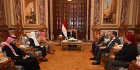 سفير السعودية بالقاهرة لرئيس الشيوخ: مصر تشهد نهضة تنموية وعمرانية شاملة بقيادة الرئيس السيسي - جريدة هرم مصر