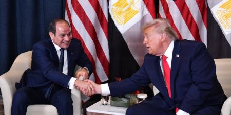 ترامب: أشكر الرئيس السيسى على جهود مصر ونعمل معا لحل أزمة سد النهضة - جريدة هرم مصر