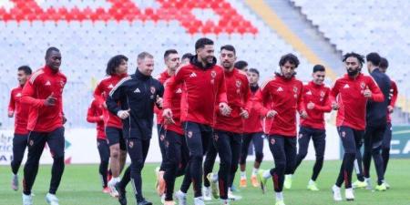 الأهلي يختتم استعداداته لمباراة يانج أفريكانز في دوري أبطال إفريقيا - جريدة هرم مصر