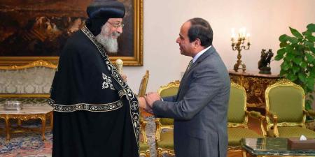 الكنيسة الأرثوذكسية تهنئ الرئيس عبد الفتاح السيسي و وزير الداخلية بعيد الشرطة الـ74 - جريدة هرم مصر