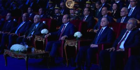 الرئيس السيسي يشهد الاحتفال بالذكرى الـ 74 لعيد الشرطة - جريدة هرم مصر