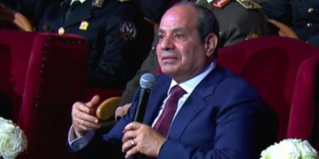الرئيس السيسى عن اصطفاف قوات الداخلية: دول أبناء وبنات شعبنا لحماية مصر - جريدة هرم مصر