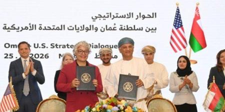 سلطنة عمان والولايات المتحدة الأمريكية تعقدان الحوار الاستراتيجي الثالث بمسقط - جريدة هرم مصر