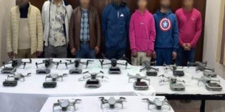 ضبط 7 أشخاص بحوزتهم 15 طائرة «درون» غير مرخصة بالقاهرة - جريدة هرم مصر