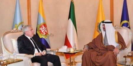 وزير الدفاع الكويتي يبحث مع سفيري تركيا ولبنان موضوعات مشتركة - جريدة هرم مصر