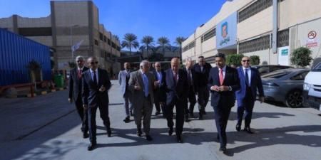 البنك الأهلي المصري يفتتح وحدة المراقبة المركزية للمخازن في المنطقة الصناعية بأكتوبر - جريدة هرم مصر