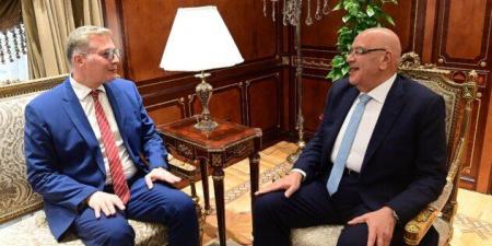 وزير البترول يهنئ المستشار هشام بدوي بتوليه رئاسة مجلس النواب - جريدة هرم مصر