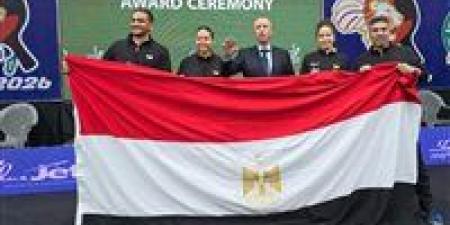 مصر تحصد ذهب وفضة وبرونز في كأس أفريقيا لتنس الطاولة - جريدة هرم مصر