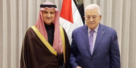 الرئيس أبومازن يتسلّم أوراق اعتماد السفير السعودي - جريدة هرم مصر