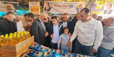 محافظ شمال سيناء يفتتح معرض «أهلًا رمضان» بالعريش بتخفيضات تصل إلى 30% على السلع الأساسية - جريدة هرم مصر