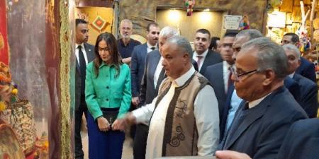دعم الحرف اليدوية وتوثيق التراث.. أبرز رسائل وزيرة الثقافة من محافظة مطروح - جريدة هرم مصر