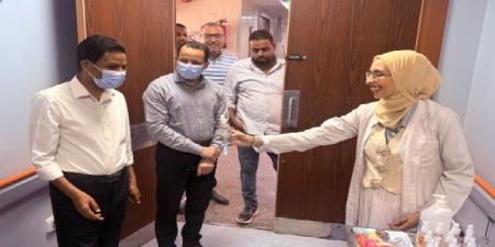 مدير صحة الأقصر يتفقد أعمال تطوير مستشفى الحميات - جريدة هرم مصر