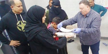 الكشف على 1572 مواطن في قافلة طبية بقرية كفر الأطرش بشربين - جريدة هرم مصر