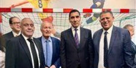 رئيس شركة المتحدة للرياضة يشارك في افتتاح مقر الاتحاد الدولي لليد بسويسرا - جريدة هرم مصر