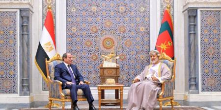 السلطان هيثم بن طارق يؤكد عمق الروابط التاريخية والوثيقة بين مصر وسلطنة عُمان - جريدة هرم مصر
